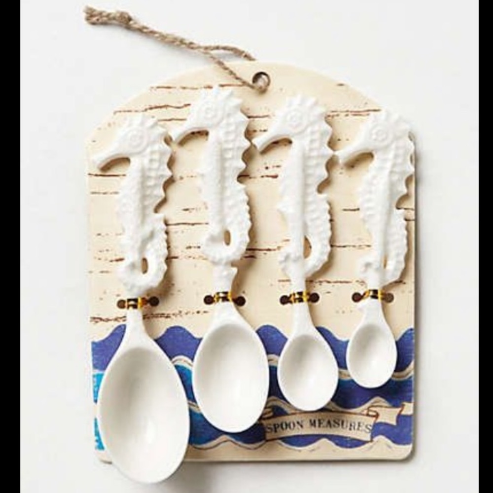 Anthropologie Seahorse spoon measuring spoons